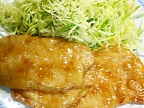 料理下手が作る　豚のニンニク焼き